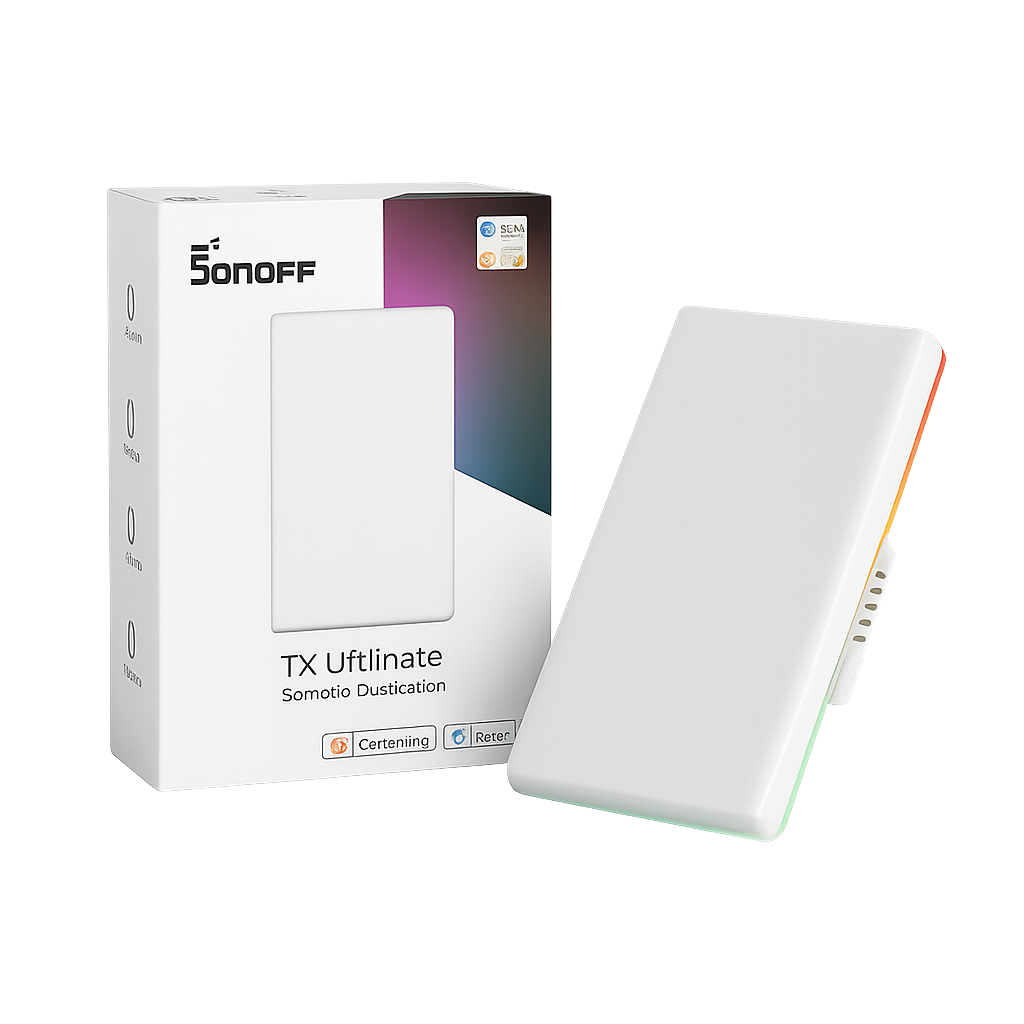 SONOFF TX Ultimate T5-1C-120 Smart Touch Wall Switch Without background
